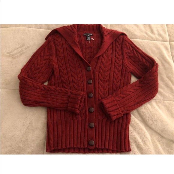 Club Monaco Cardigan Wool Sweater Small - Picture 2 of 4
